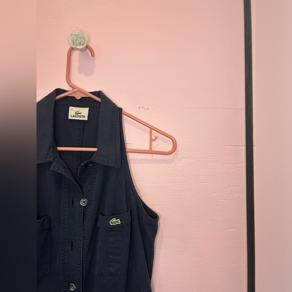 π VINTAGE | Lacoste | Button Up Collared Dress - Picture 3 of 5